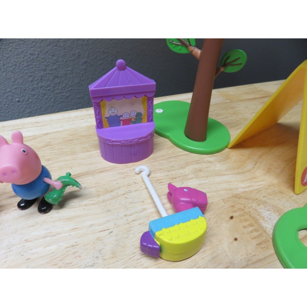 Peppa Pig Lot of 12 Figure Mixed George Mama Papa + Others 17 Total Pieces - Picture 8 of 14